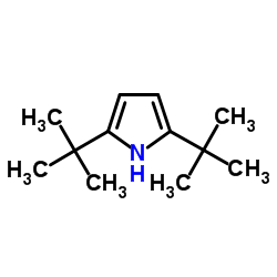 cas no 3760-56-3 is 2,5-Bis(2-methyl-2-propanyl)-1H-pyrrole