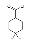 cas no 376348-75-3 is Cyclohexanecarbonyl chloride, 4,4-difluoro- (9CI)