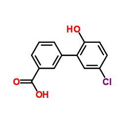 cas no 376592-57-3 is 5'-Chloro-2'-hydroxy-3-biphenylcarboxylic acid
