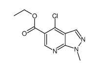 cas no 37801-57-3 is ETHYL 4-CHLORO-1-METHYL-1H-PYRAZOLO[3,4-B]PYRIDINE-5-CARBOXYLATE