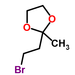 cas no 37865-96-6 is 2-(2-Bromoethyl)-2-methyl-1,3-dioxolane