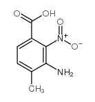 cas no 37901-90-9 is 3-Amino-4-methyl-2-nitrobenzoic acid
