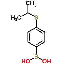 cas no 380427-38-3 is [4-(Isopropylsulfanyl)phenyl]boronic acid