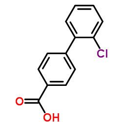 cas no 3808-93-3 is 2'-Chloro-4-biphenylcarboxylic acid
