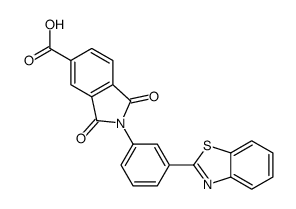 cas no 380870-70-2 is 2-(3-(benzo[d]thiazol-2-yl)phenyl)-1,3-dioxoisoindoline-5-carboxylic acid