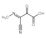 cas no 38157-71-0 is (E)-3-CYANO-3-(METHYLIMINO)-2-OXOPROPANOIC ACID