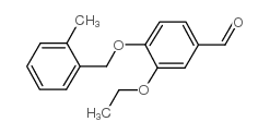 cas no 381680-28-0 is 3-ETHOXY-4-[(2-METHYLBENZYL)OXY]BENZALDEHYDE