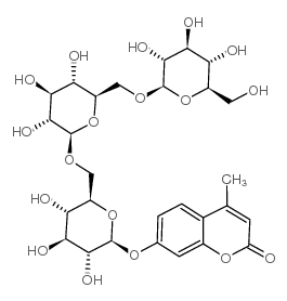 cas no 383160-16-5 is 4-Methylumbelliferyl β-D-Gentotrioside