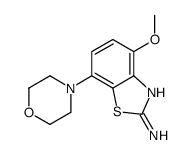 cas no 383865-57-4 is 4-METHOXY-7-MORPHOLINOBENZO[D]THIAZOL-2-AMINE