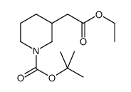 cas no 384830-13-1 is TERT-BUTYL 3-(2-ETHOXY-2-OXOETHYL)PIPERIDINE-1-CARBOXYLATE