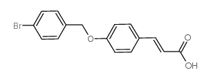 cas no 385383-36-8 is 3-(4-[(4-BROMOBENZYL)OXY]PHENYL)ACRYLIC ACID