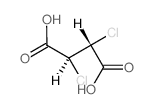 cas no 3856-37-9 is Butanedioic acid,2,3-dichloro-, (2R,3S)-rel- (9CI)
