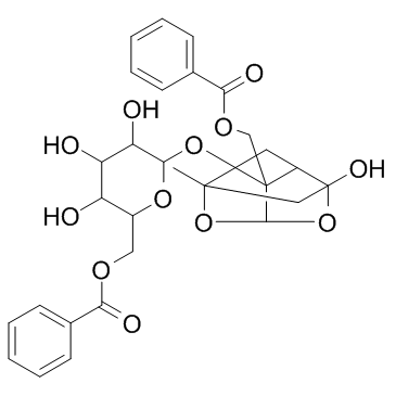 cas no 38642-49-8 is Benzoylpaeoniflorin