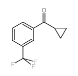 cas no 38675-82-0 is CYCLOPROPYL 3-TRIFLUOROMETHYLPHENYL KETONE