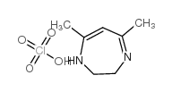 cas no 38772-18-8 is 5,7-Dimethyl-2,3-dihydro-1H-[1,4]diazepine perchlorate