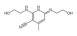 cas no 38841-88-2 is 2,6-bis(2-hydroxyethylamino)-4-methylpyridine-3-carbonitrile