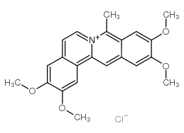 cas no 38989-38-7 is coralyne chloride hydrate