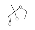 cas no 39050-39-0 is 2-Methyl-1,3-dioxolane-2-carbaldehyde