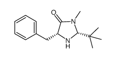 cas no 390766-89-9 is (2R,5R)-(+)-2-TERT-BUTYL-3-METHYL-5-BENZYL-4-IMIDAZOLIDINONE