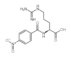 cas no 3908-12-1 is (S)-5-GUANIDINO-2-(4-NITROBENZAMIDO)PENTANOIC ACID