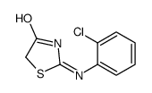 cas no 39130-93-3 is 4-Thiazolidinone, 2-[(2-chlorophenyl)imino]-