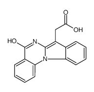 cas no 391670-48-7 is 5,6-Dihydro-5-oxoindolo[1,2-a]quinazoline-7-acetic acid