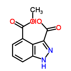 cas no 393553-44-1 is Methyl-3-carboxyl-4-indazole carboxylate