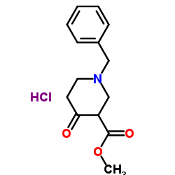 cas no 3939-01-3 is Methyl 1-benzyl-4-oxopiperidine-3-carboxylate hydrochloride