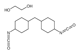 cas no 39444-87-6 is 1,2-Ethanediol-1,1'-methylenebis(4-isocyanatocyclohexane) (1:1)