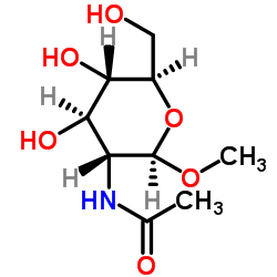 cas no 3946-01-8 is Methyl 2-acetamido-2-deoxy-β-D-glucopyranoside