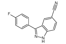 cas no 395100-12-6 is 3-(4-Fluorophenyl)-1H-indazole-5-carbonitrile