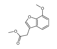 cas no 39581-49-2 is METHYL 2-(7-METHOXYBENZOFURAN-3-YL)ACETATE