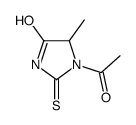 cas no 39806-38-7 is 1-Acetyl-5-methyl-2-thioxo-4-imidazolidinone