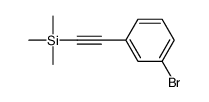cas no 3989-13-7 is (3-bromophenylethynyl)trimethylsilane