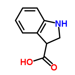 cas no 39891-70-8 is 3-Indolinecarboxylic acid