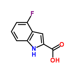 cas no 399-68-8 is 4-Fluoro-1H-indole-2-carboxylic acid