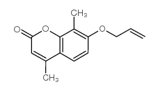 cas no 3993-43-9 is 2H-1-Benzopyran-2-one,4,8-dimethyl-7-(2-propen-1-yloxy)-