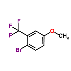 cas no 400-72-6 is 1-Bromo-4-methoxy-2-(trifluoromethyl)benzene
