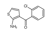 cas no 40017-58-1 is 2-Amino-3-(2-chlorobenzoyl)thiophene