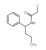 cas no 40023-34-5 is 2-chloro-n-(1-phenylbutyl)acetamide