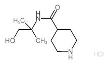 cas no 40051-33-0 is N-(1-hydroxy-2-methylpropan-2-yl)piperidine-4-carboxamide