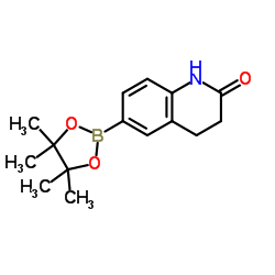 cas no 400620-72-6 is 6-(4,4,5,5-tetramethyl-1,3,2-dioxaborolan-2-yl)-3,4-dihydro-1H-qu inolin-2-one