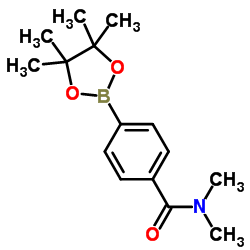 cas no 400727-57-3 is 4-(N,N-Dimethylaminocarbonyl)phenylboronic acid, pinacol ester