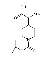 cas no 400888-22-4 is Amino(1-{[(2-methyl-2-propanyl)oxy]carbonyl}-4-piperidinyl)acetic acid