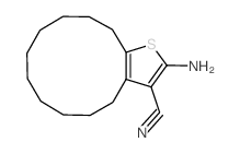 cas no 40106-17-0 is 2-Amino-4,5,6,7,8,9,10,11,12,13-decahydrocyclododeca[b]thiophene-3-carbonitrile