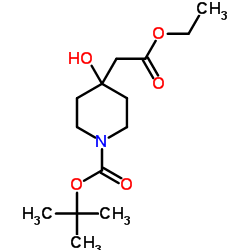 cas no 401811-97-0 is tert-butyl 4-(2-ethoxy-2-oxoethyl)-4-hydroxypiperidine-1-carboxylate