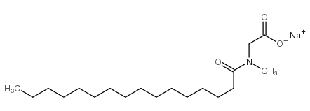 cas no 4028-10-8 is sodium N-methyl-N-(1-oxohexadecyl)aminoacetate