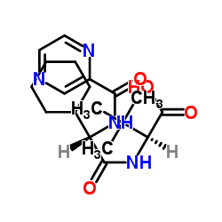 cas no 402958-96-7 is (2S)-2-[[(2S)-2-Cyclohexyl-2-(pyrazine-2-carbonylamino)acetyl]amino]-3,3-dimethylbutanoic acid