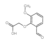 cas no 40359-30-6 is 2-(2-Formyl-6-methoxyphenoxy)acetic acid