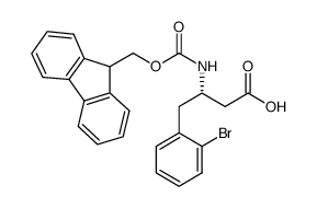 cas no 403661-79-0 is fmoc-(s)-3-amino-4-(2-bromo-phenyl)-butyric acid